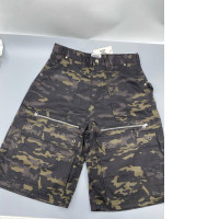 three-quarter length camouflage pants
