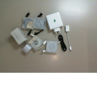 Set of 6 charging cords + 3 adapters