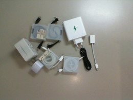 Set of 6 charging cords + 3 adapters