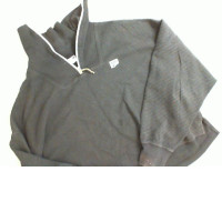 Black men's zip-up sweatshirt