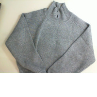 Gray women's sweater