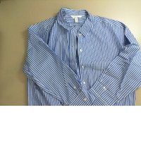 Blue striped shirt
