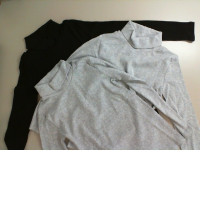 Set of 3 turtlenecks for children