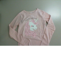 Children's sweatshirt with a unicorn, long sleeves