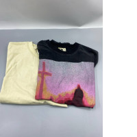 set of 2 Vintage style t-shirt