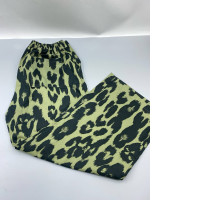 Women's leopard print trousers