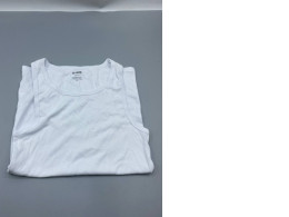 Men's white tank top
