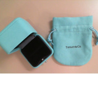 Empty box and Tiffany's cloth bag