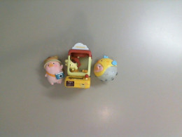 Set of 3 toy figurines