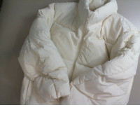 Children's white jacket, warm Children's white jacket, warm