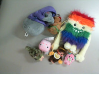Set of 7 soft toys Set of 7 soft toys