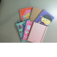 Set of 6 children's spiral notebooks Set of 6 children's spiral notebooks