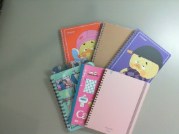 Set of 6 children's spiral notebooks Set of 6 children's spiral notebooks