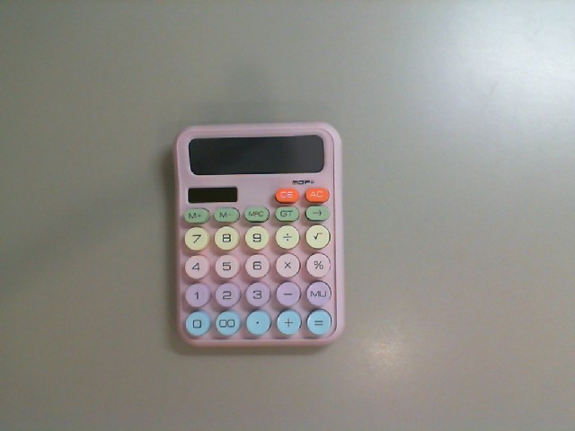 Multicolored calculator Multicolored calculator