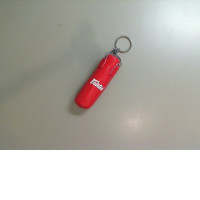 Punching bag keychain
