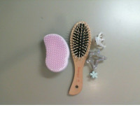 Set of 2 hair combs + 3 hair clips