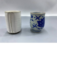 set of 2 Bizenyaki teacup