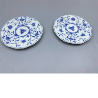 set of 2 ceramic plate