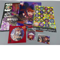 Akatsuki Records set of CD, calendar, poster, stickers, badge and card