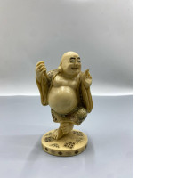 Small carved figurines, a Japanese craft called "netsuke".