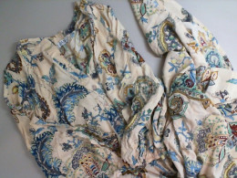 Women's bright dress, long