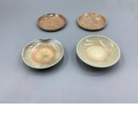 set of 4 Hagi dish