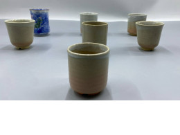 set of 7 Japanese tea cup