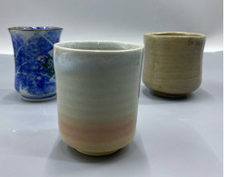 set of 3 Hagiyaki tea set