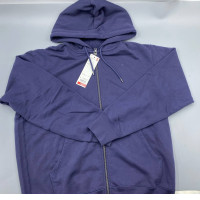 Blue long-sleeved hoodie Blue long-sleeved hoodie