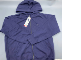 Blue long-sleeved hoodie Blue long-sleeved hoodie