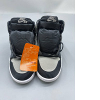 These shoes are Nike Air Jordan 1 High Retro OG Satin Shadow. These shoes are Nike Air Jordan 1 High Retro OG Satin Shadow.