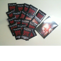 A large set of photo cards and mini posters