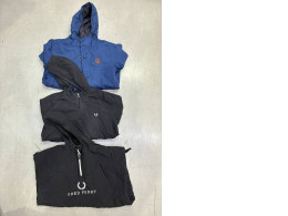 set of three hooded sports jackets