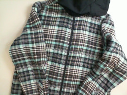 Warm jacket with a hood