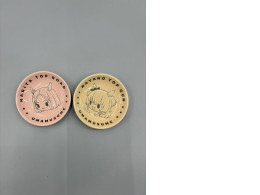 Set of 2These glass plates are collectibles from the "Uma Musume Pretty Derby" franchise featuring the characters Narita Top Road and Mayano Top Gun. Set of 2These glass plates are collectibles from the "Uma Musume Pretty Derby" franchise featuring the characters Narita Top Road and Mayano Top Gun.