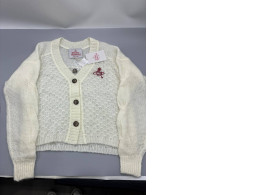 The Vivienne Westwood cardigan is a beige sweater for women.