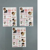 Set of 3 Na Jaemin stickers 