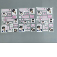 Set of 3 Pretty girls stan Lee Jerio stickers Set of 3 Pretty girls stan Lee Jerio stickers