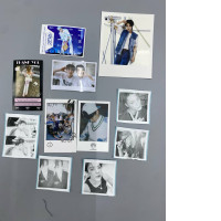 Set of 10 Polaroid photos of Korean celebrities 