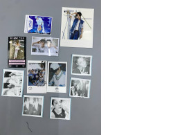 Set of 10 Polaroid photos of Korean celebrities 