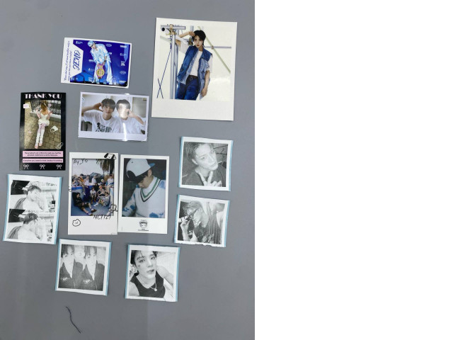 Set of 10 Polaroid photos of Korean celebrities Set of 10 Polaroid photos of Korean celebrities