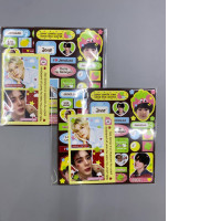 Set of 2 Stickers featuring Jenn from the Kpop group NCT Dream. 