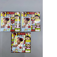 Set of 3 Stickers featuring Jenolee from the Kpop group NCT Dream. 