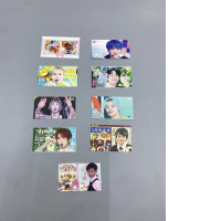 Set of 9 K-pop concert postcard