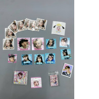 Set of 20 K-pop band stickers (Korean) 
