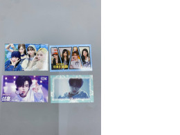 Set of 4 K-pop concert postcard. 