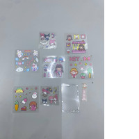 Set of 10 Cartoon stickers 