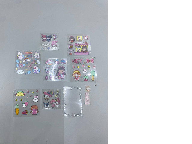 Set of 10 Cartoon stickers Set of 10 Cartoon stickers