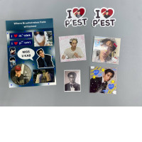 Set of 7 sticker P'Est Set of 7 sticker P'Est