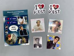 Set of 7 sticker P'Est